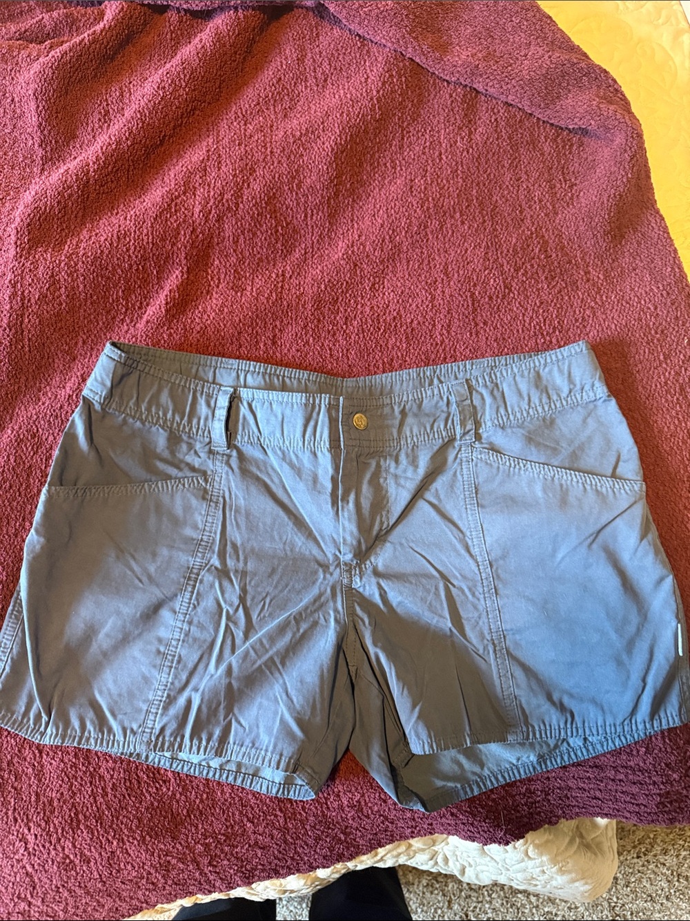 Prana Women's Slate Blue Athletic Shorts
